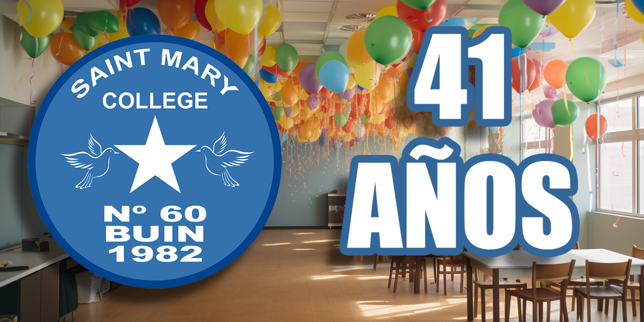 ¡Feliz  41º Aniversario, Saint Mary College!