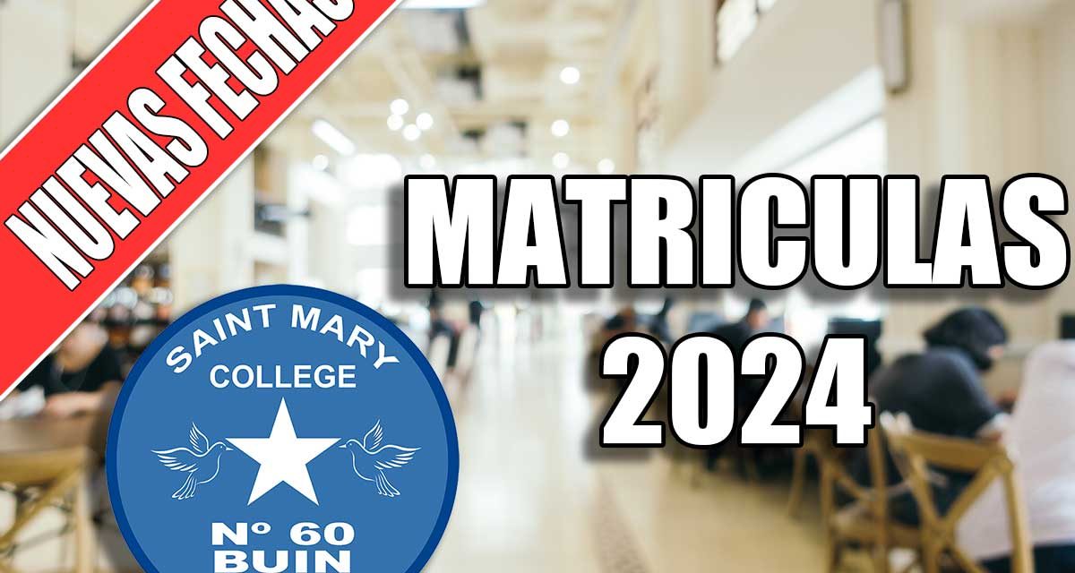 Matricula Alumnos antiguos y nuevos 2024
