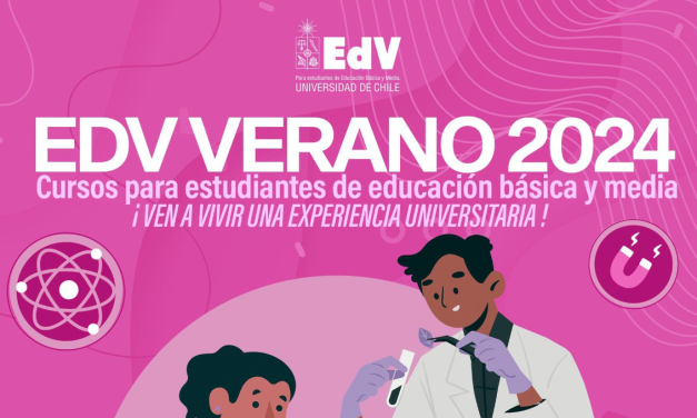 Cursos de Verano de la Universidad de Chile para estudiantes de Educación básica y media.