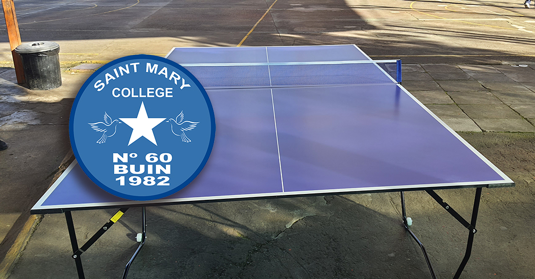 Donación mesas de Ping Pong
